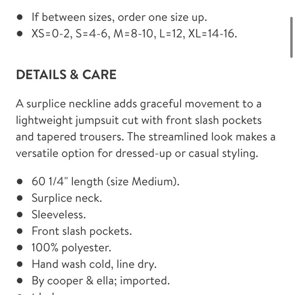 Cooper & Ella Black surplice jumpsuit - Picture 8 of 10